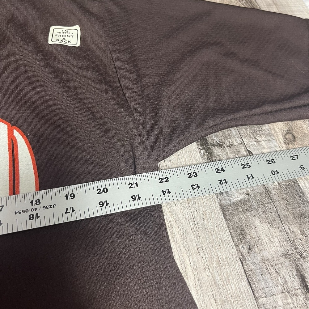 Cleveland Browns Jersey Men's Large Brown 90s 1999 NFL football Deadstock - Picture 7 of 9